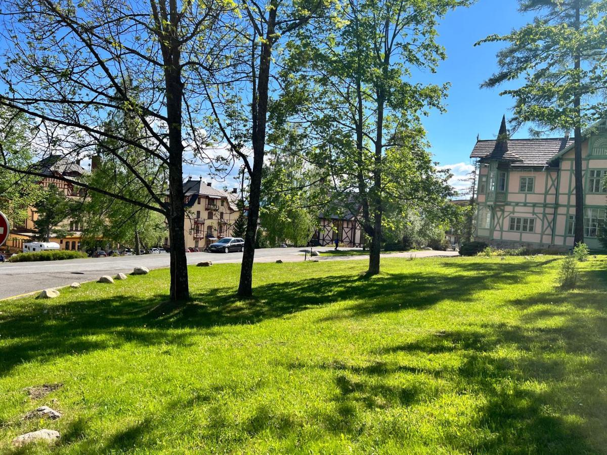 Ferienwohnung Apartman Sivy Vlk Hrebienok Rezort Vysoké Tatry Exterior foto